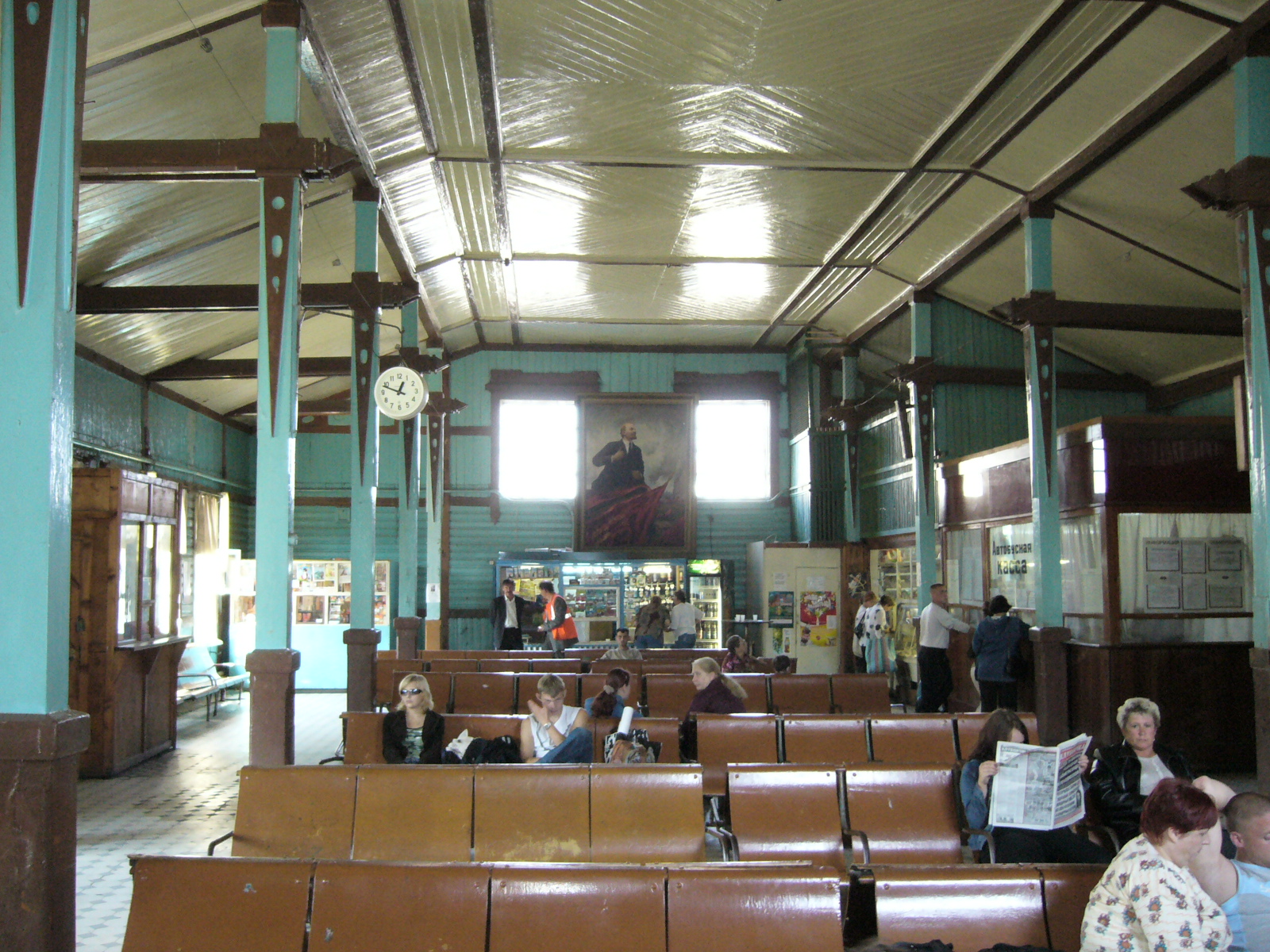 Старый железнодорожный вокзал города Галича.